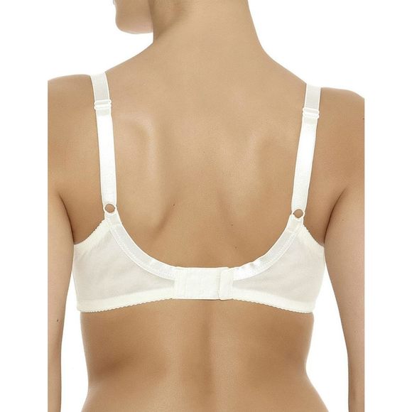 Wacoal womens Retro Chic Full Figure Underwire bras, Ivory, 42DDD US - Picture 3 of 3